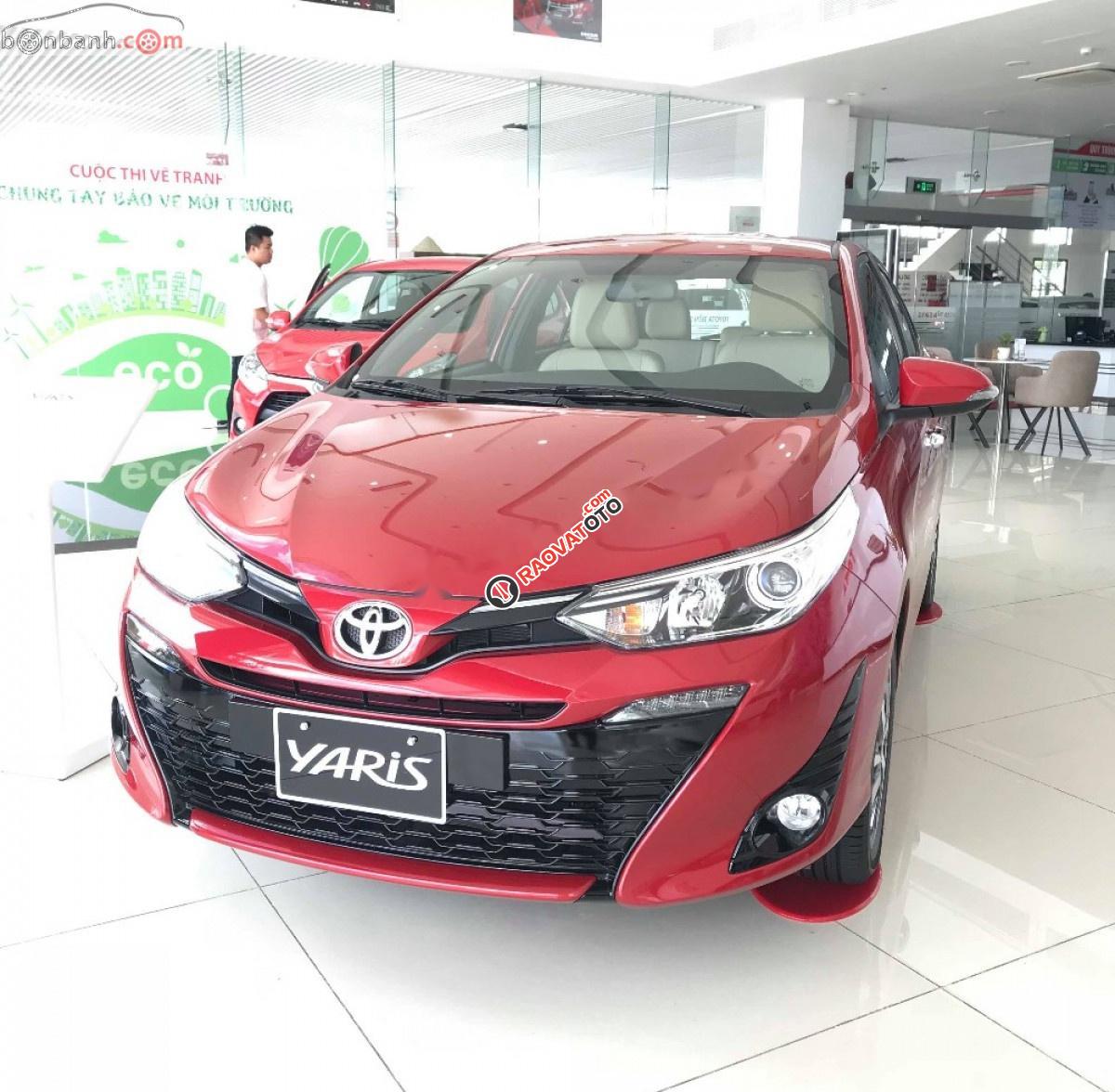 Bán xe Toyota Yaris 1.5G 2019, màu đỏ, nhập khẩu-2
