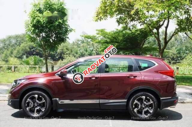 Cần bán Honda CR V G đời 2019, màu đỏ, nhập khẩu-1