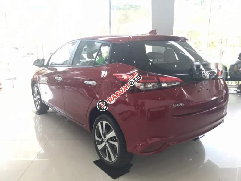 Bán Toyota Yaris 2019, màu đỏ, nhập khẩu, giá tốt-4