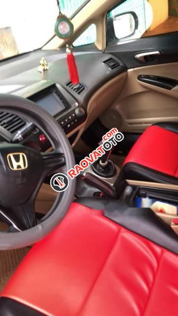 Bán Honda Civic MT đời 2008, màu đen, xe gia đinh ít đi-0