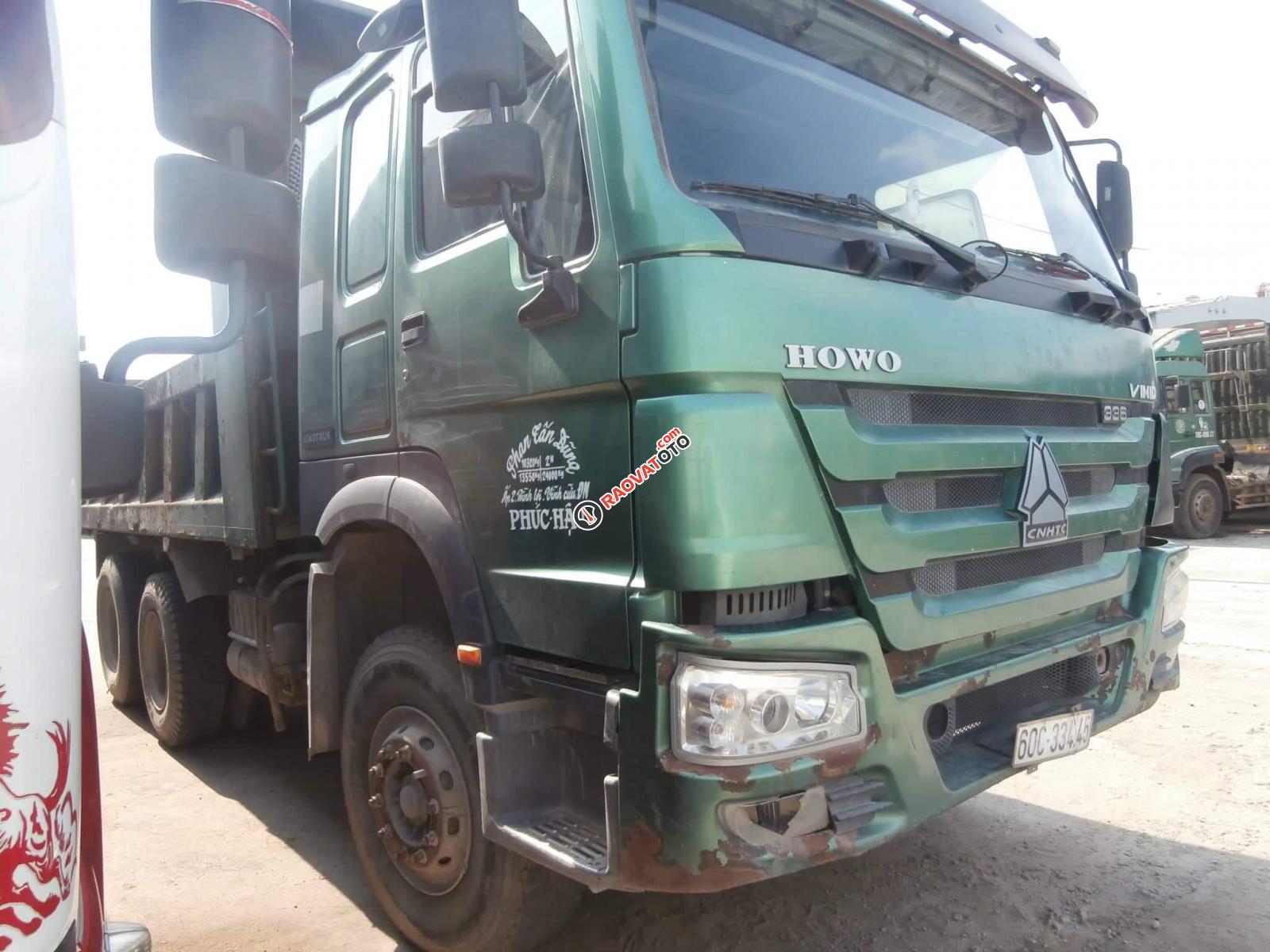 Bán tải HOWO CNHTC Sino Truck 2015 (Xanh lục)-0