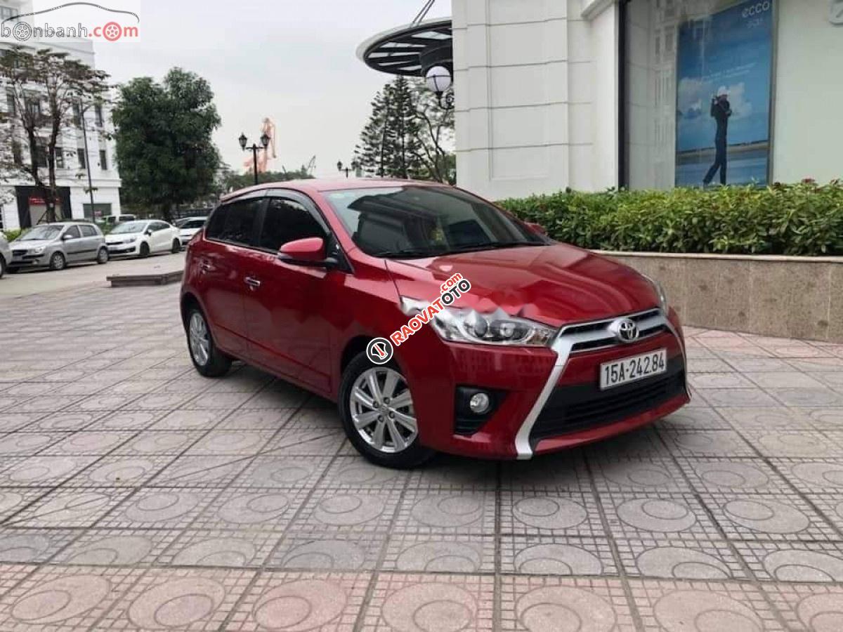 Bán Toyota Yaris 1.3G 2016, màu đỏ, xe nhập, giá chỉ 580 triệu-2