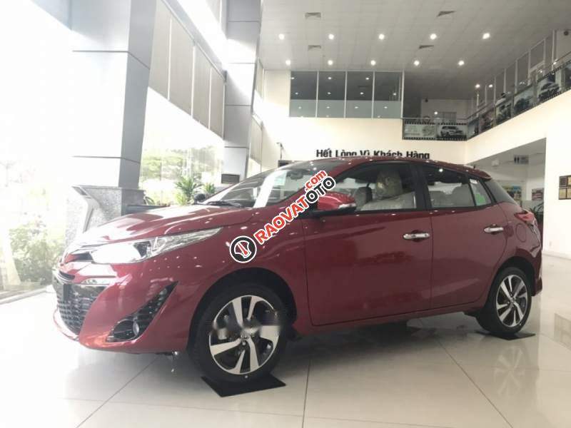 Bán Toyota Yaris 2019, màu đỏ, nhập khẩu, giá tốt-5