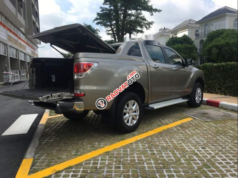 Cần bán xe Mazda BT 50 3.2AT đời 2014, màu vàng, nhập khẩu, xe đẹp, máy cầu số nguyên zin-2