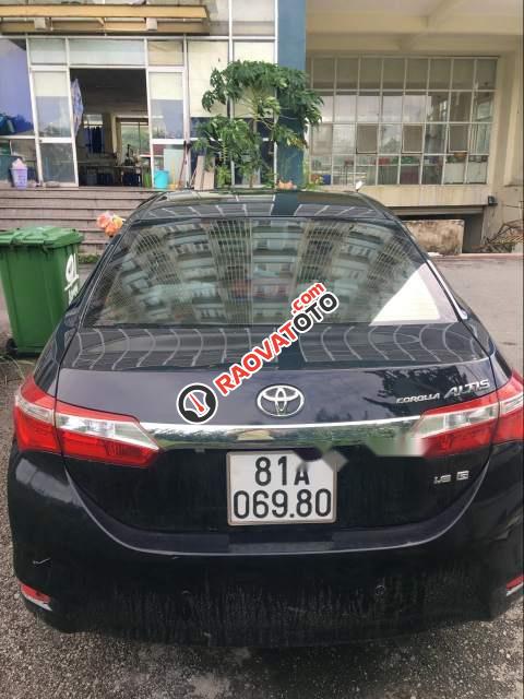 Bán Toyota Corolla altis 1.8MT 2014, màu đen, chính chủ-1