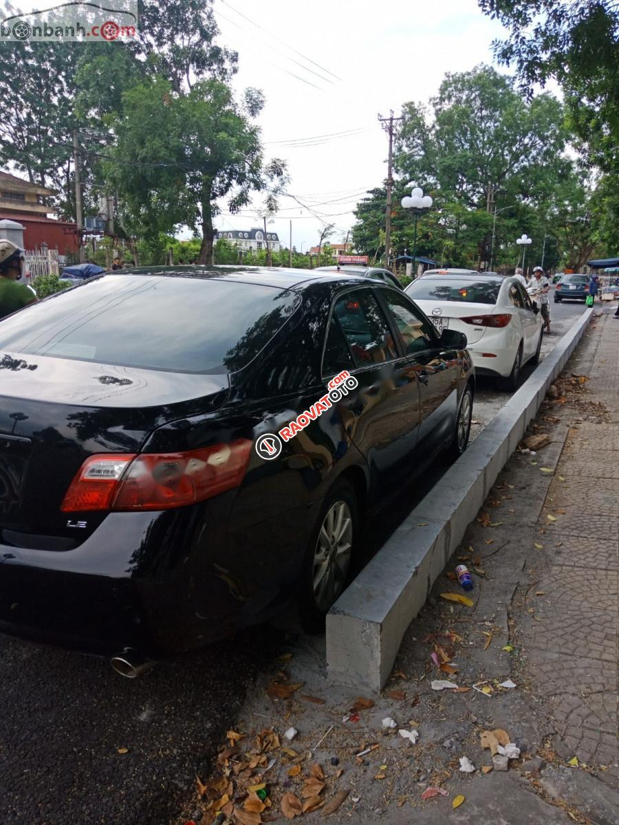 Cần bán gấp Toyota Camry 2.4 đời 2007, màu đen, xe nhập-2