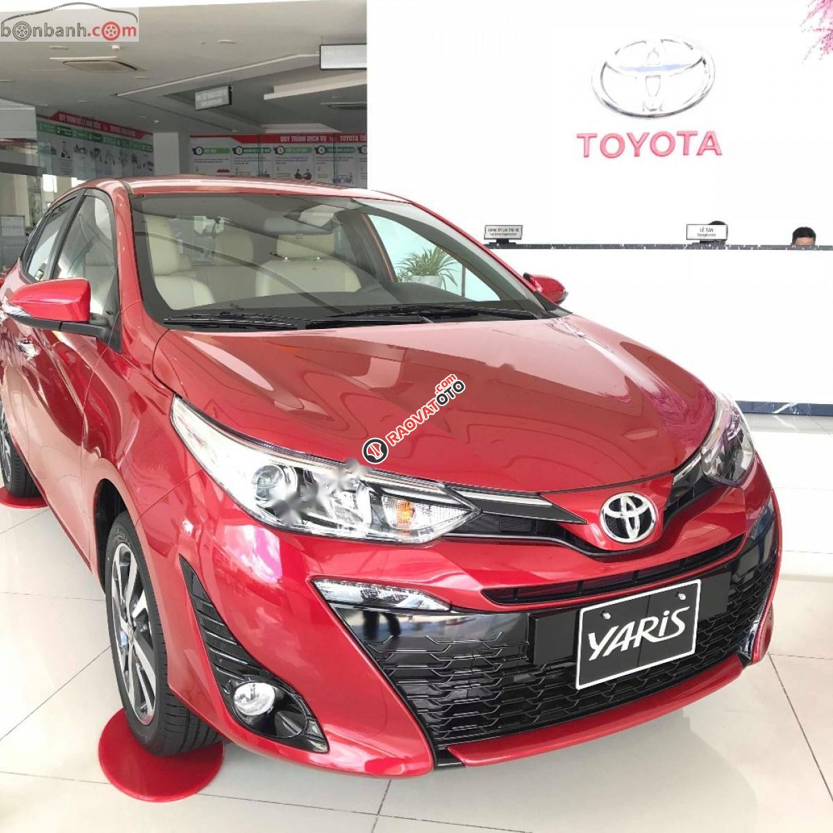Bán xe Toyota Yaris 1.5G 2019, màu đỏ, nhập khẩu-0