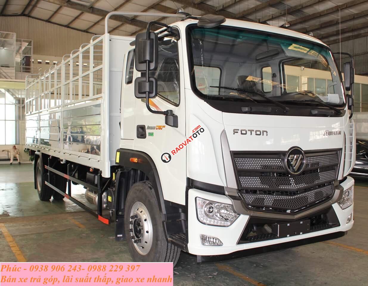 Xe tải Thaco Auman 9 tấn thùng 7m4, bán trả góp-2