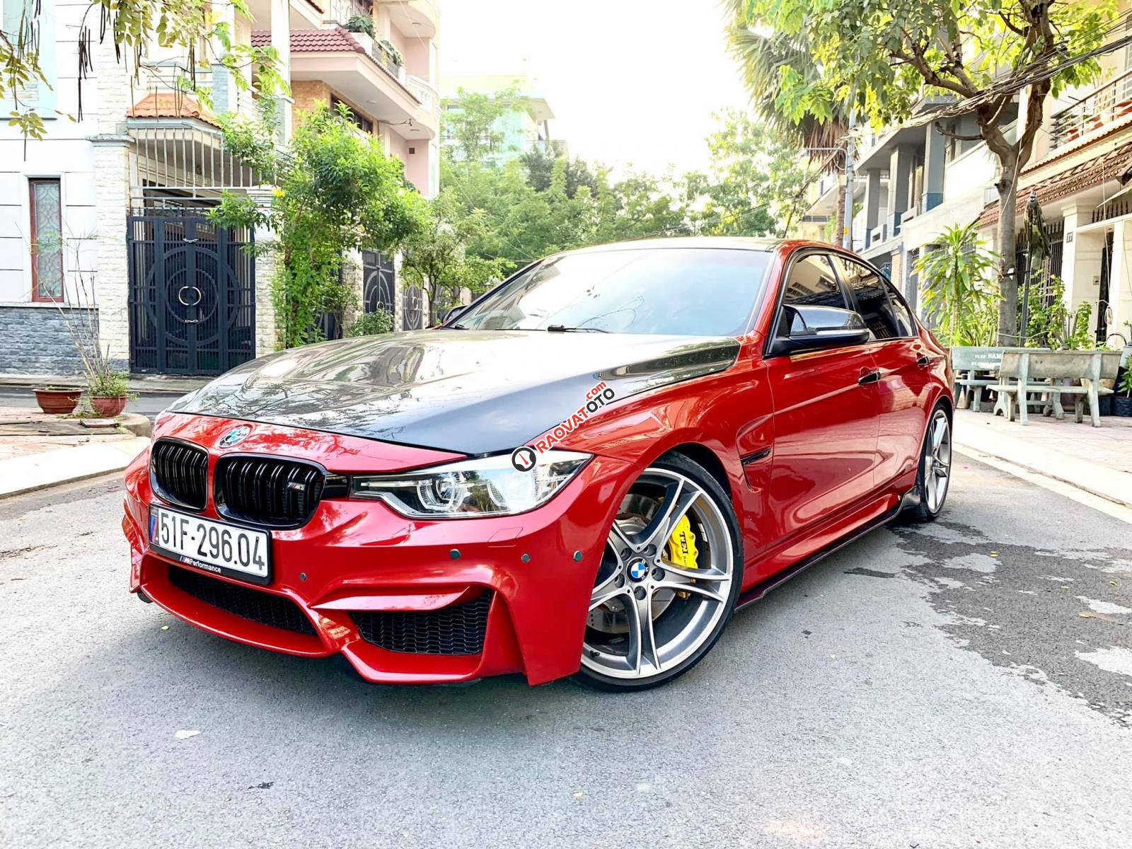 Bán BMW 3 Series 320i sản xuất năm 2015, màu đỏ, xe độ gần 1 tỷ-0