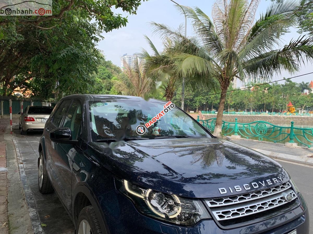 Bán LandRover Discovery Sport Hse luxury đời 2015, màu xanh lam, nhập khẩu -4