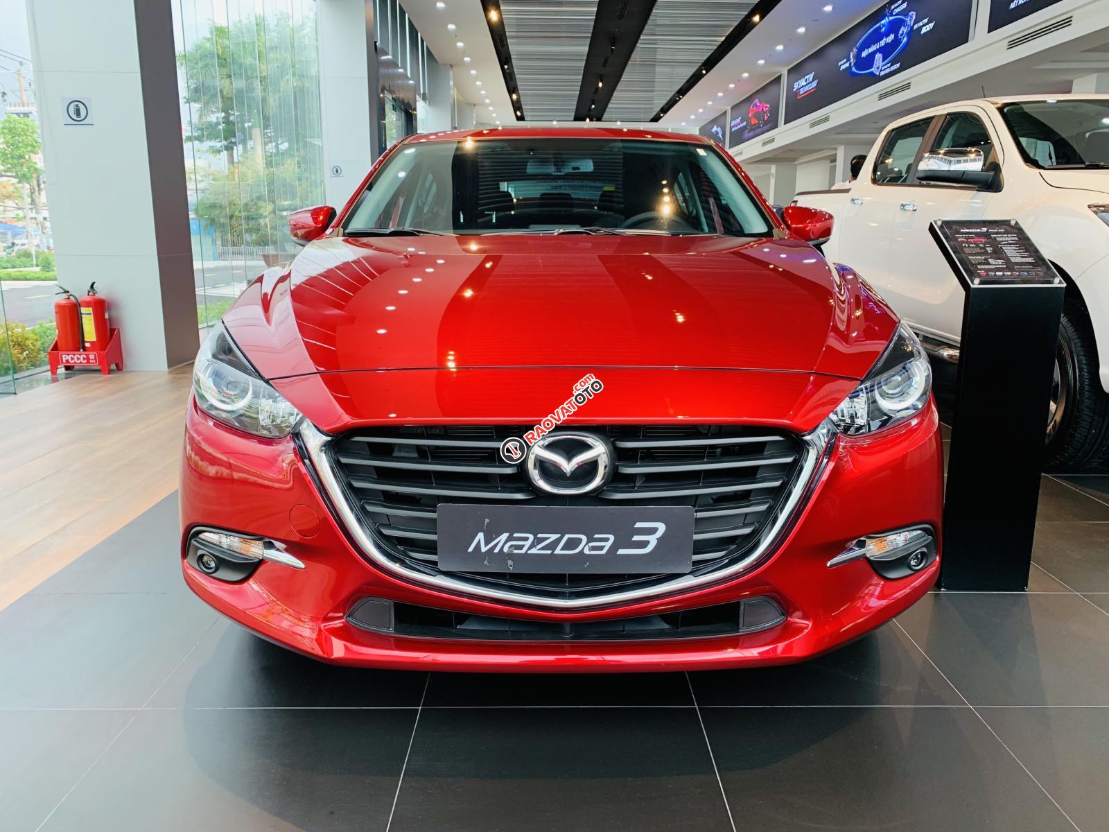 Mazda 3 all new, hỗ trợ trả góp, chỉ với 220tr có xe giao ngay-0