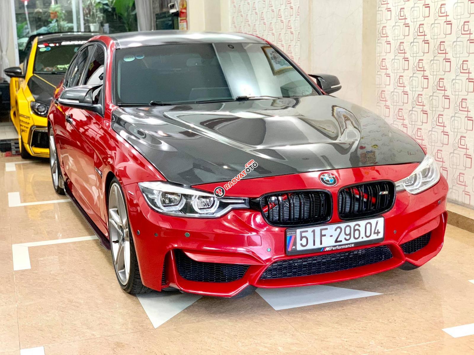 Bán BMW 3 Series 320i sản xuất năm 2015, màu đỏ, xe độ gần 1 tỷ-4