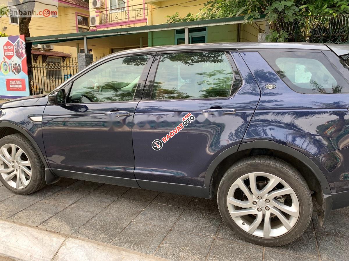 Bán LandRover Discovery Sport Hse luxury đời 2015, màu xanh lam, nhập khẩu -0