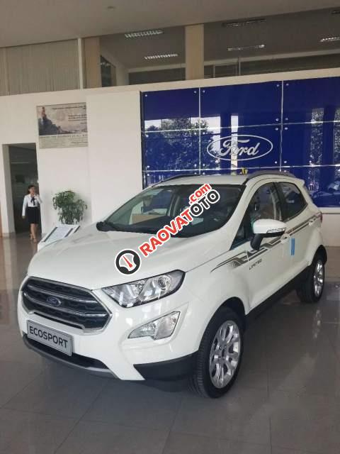 Cần bán xe Ford EcoSport Titanium 1.5 2019, màu trắng-1