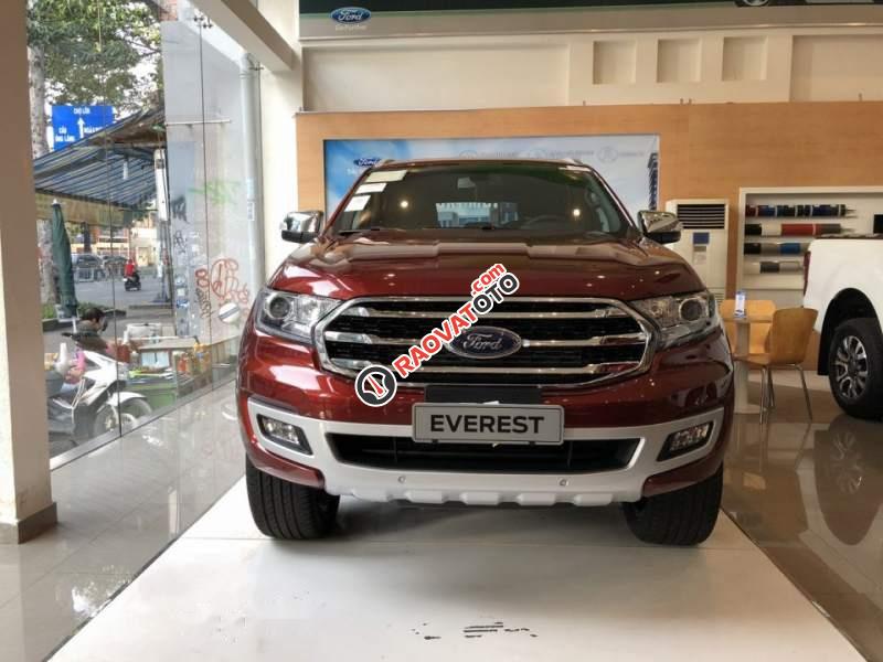 Bán xe Ford Everest sản xuất 2019, màu đỏ, nhập khẩu-3