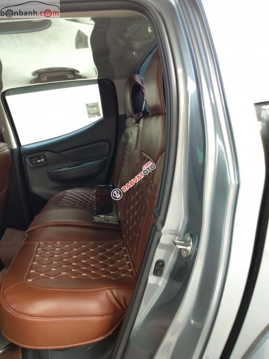 Cần bán lại xe Mitsubishi Triton AT năm 2017, màu xám, xe nhập chính chủ, giá chỉ 535 triệu-1