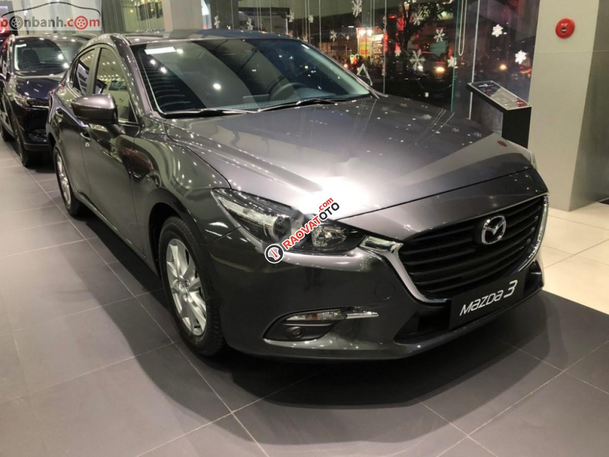 Bán Mazda 3 Luxury đời 2019, màu xám-5