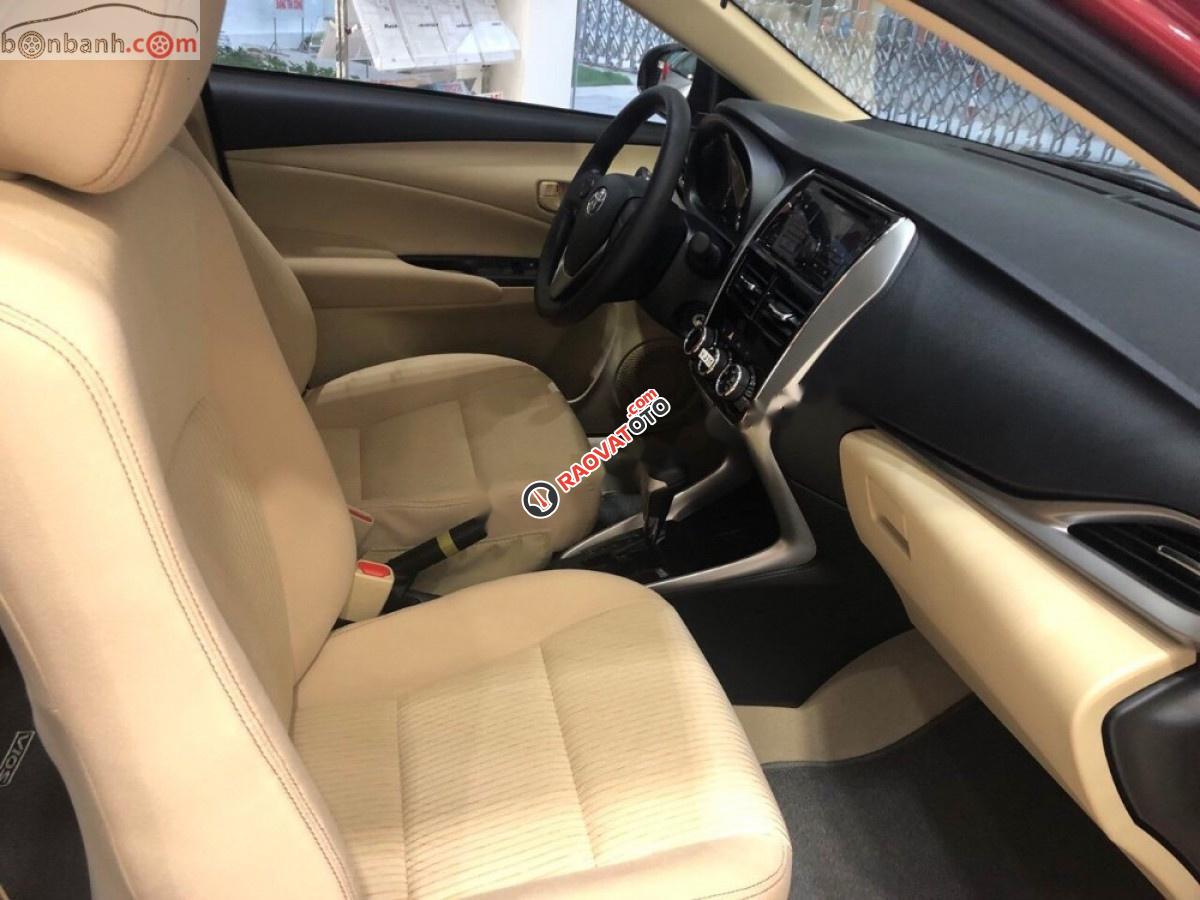 Bán Toyota Vios 1.5E MT đời 2019, màu bạc-0