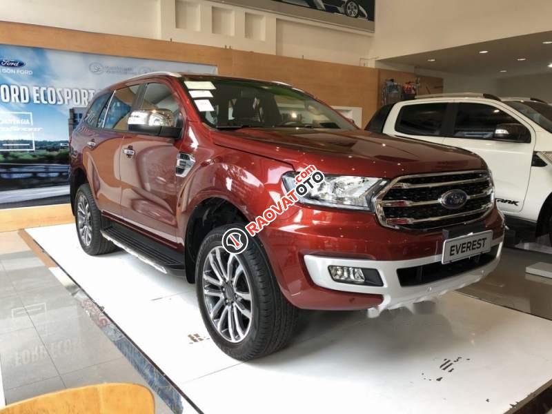 Bán xe Ford Everest sản xuất 2019, màu đỏ, nhập khẩu-2