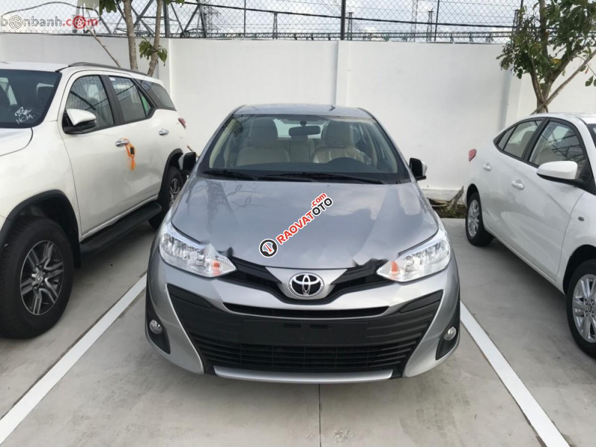 Bán Toyota Vios 1.5E MT đời 2019, màu bạc-7