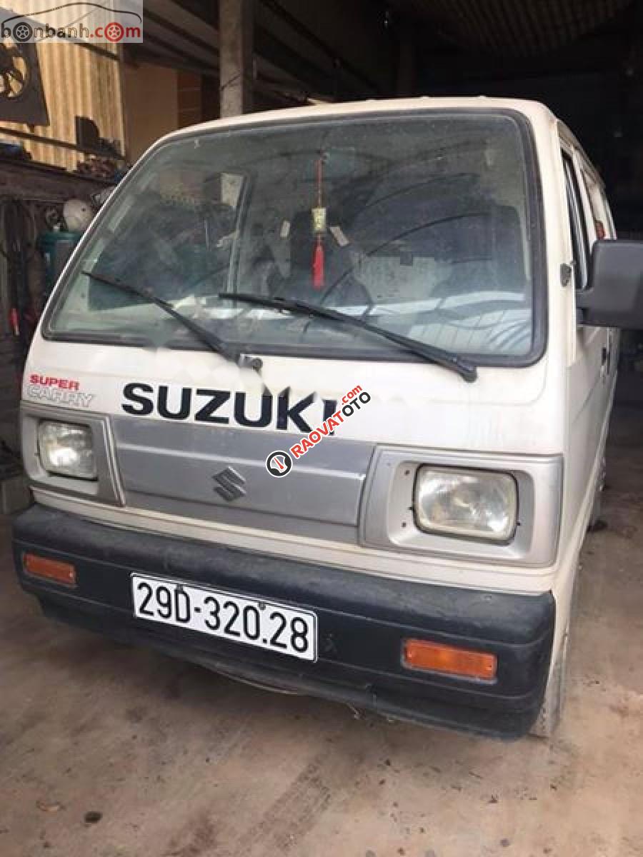 Bán Suzuki Super Carry Van Blind Van đời 2009, màu trắng, số sàn -1
