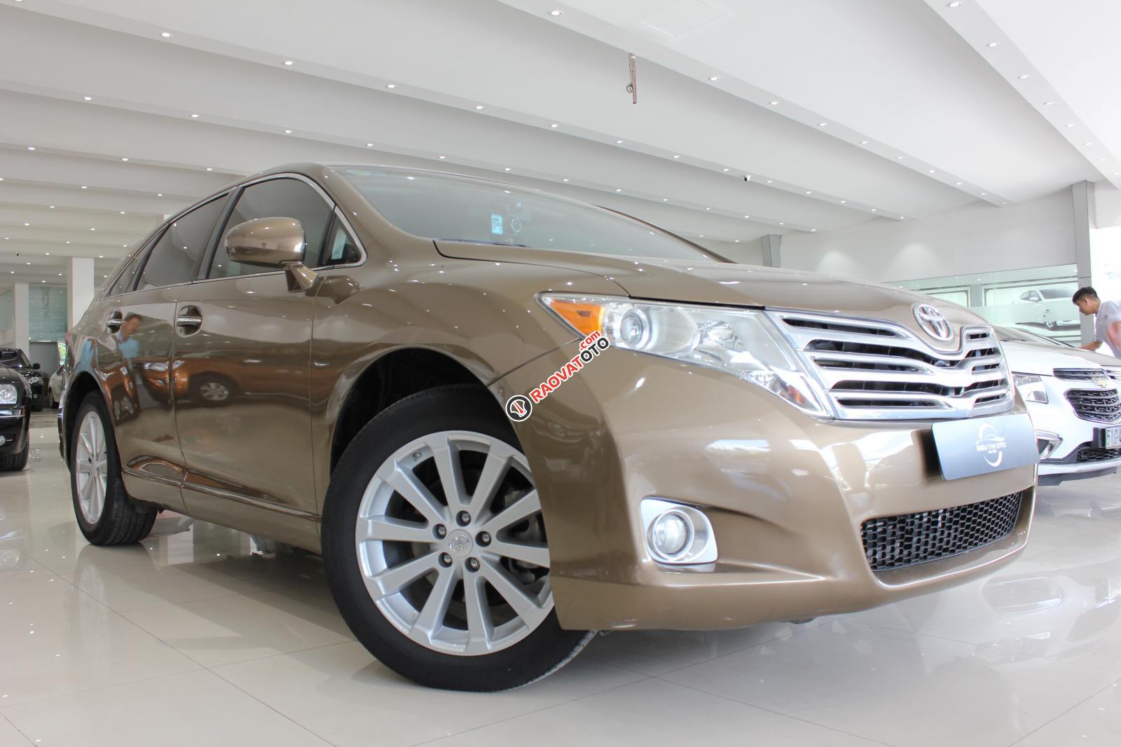 Bán ô tô Toyota Venza năm sản xuất 2011, màu nâu, nhập khẩu -0
