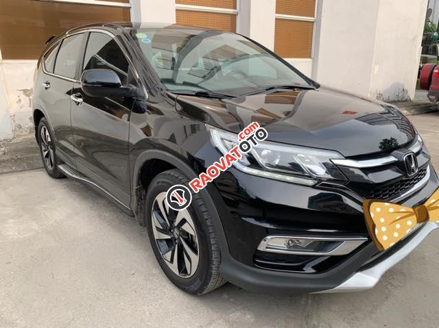 Bán xe Honda CR V 2.4 đời 2015, màu đen số tự động, 840tr-7