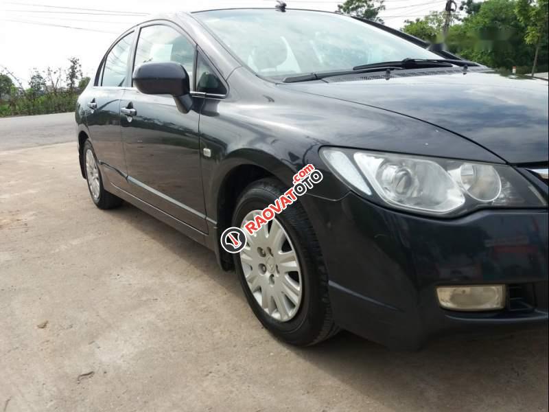 Cần bán lại xe Honda Civic MT sản xuất 2008, màu xám-4