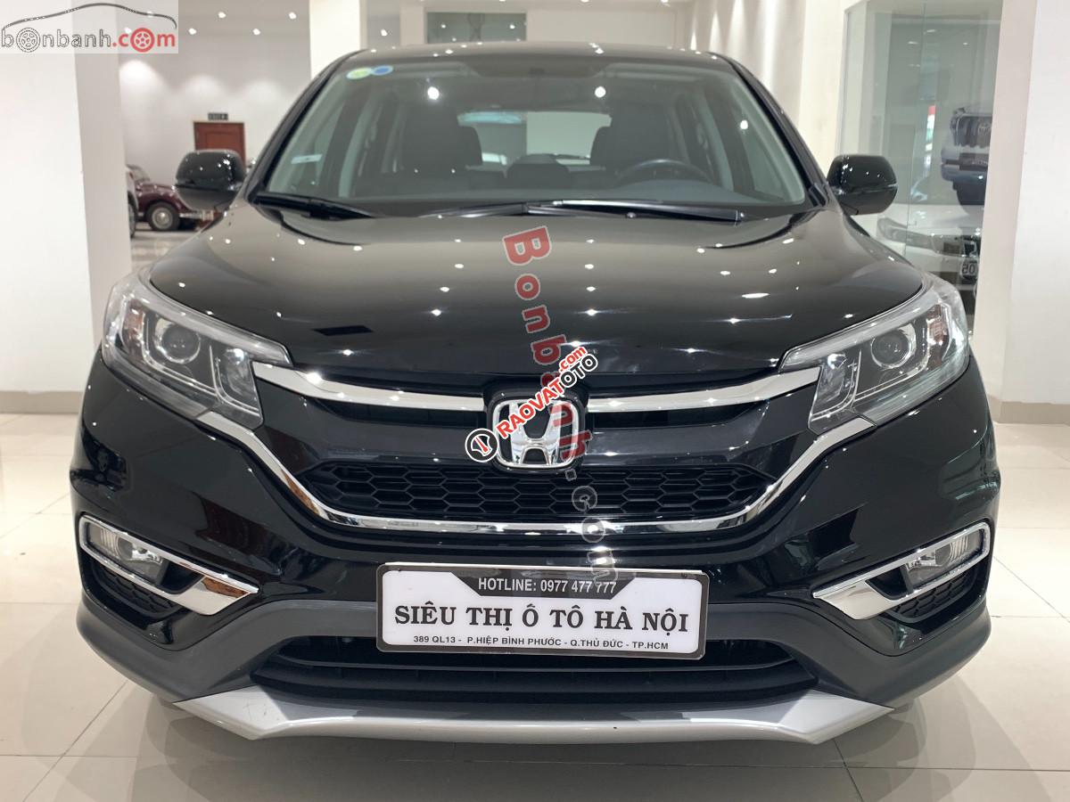 Bán xe Honda CR V 2.4, AT sản xuất cuối 2015, bản full opition, màu đen, xe còn rất mới, rất đẹp-3