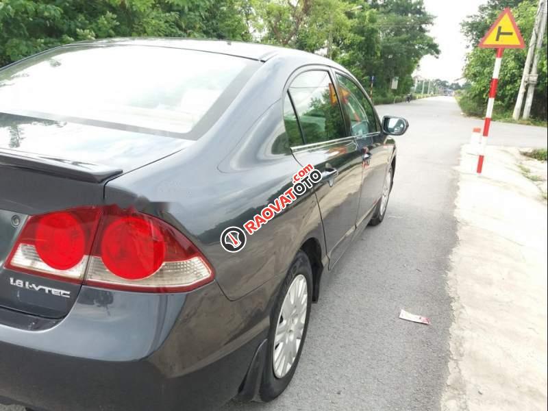 Cần bán lại xe Honda Civic MT sản xuất 2008, màu xám-3