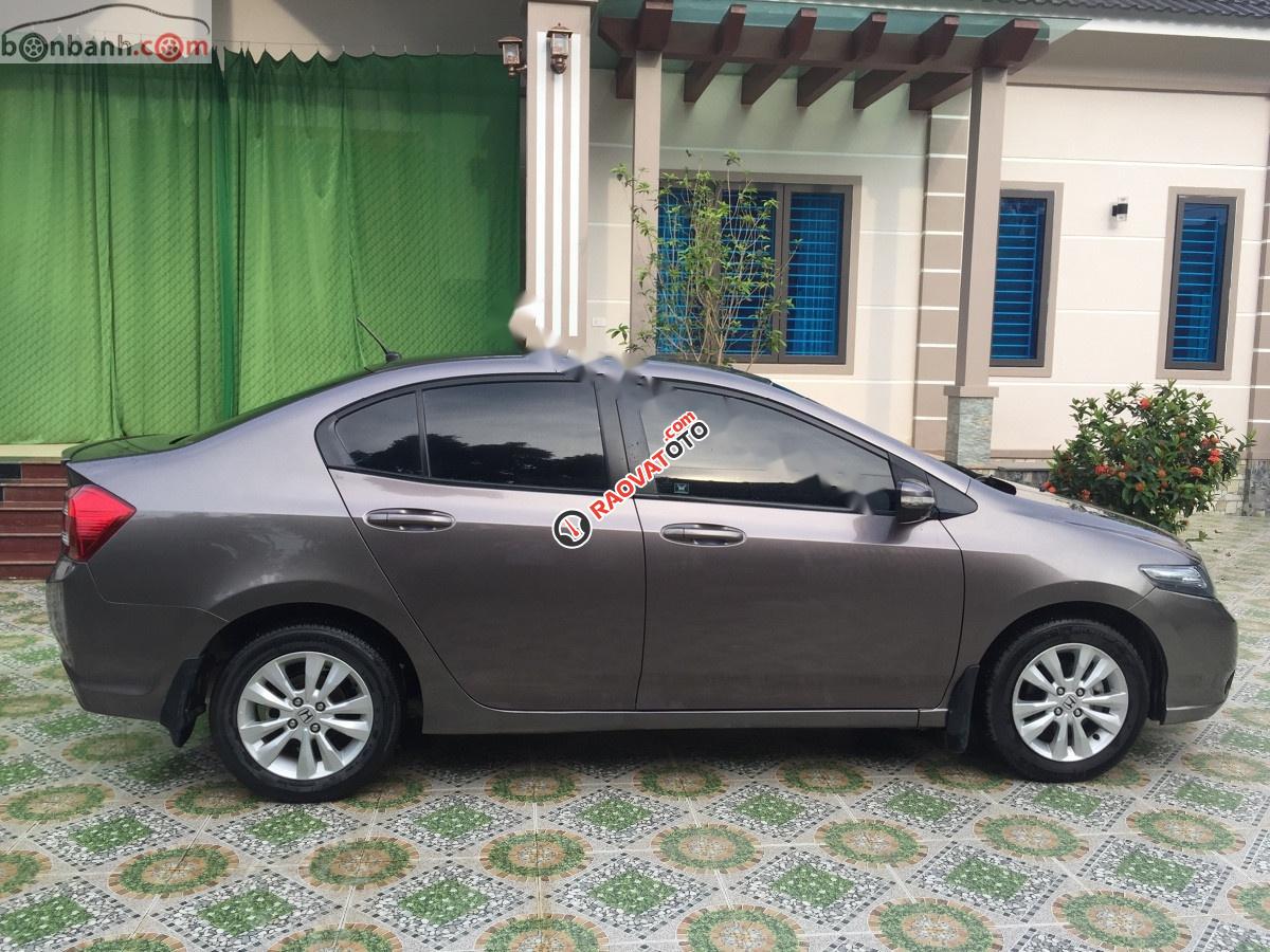 Bán Honda City 1.5AT năm 2013, màu xám, số tự động -2