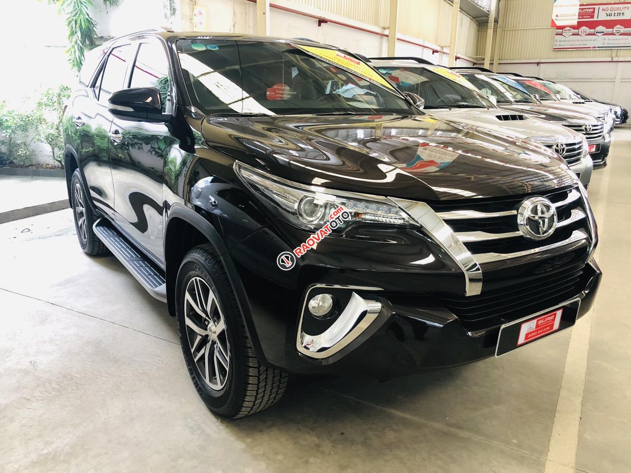 Toyota Fortuner V 2017, màu nâu- hỗ trợ ngân hàng-1