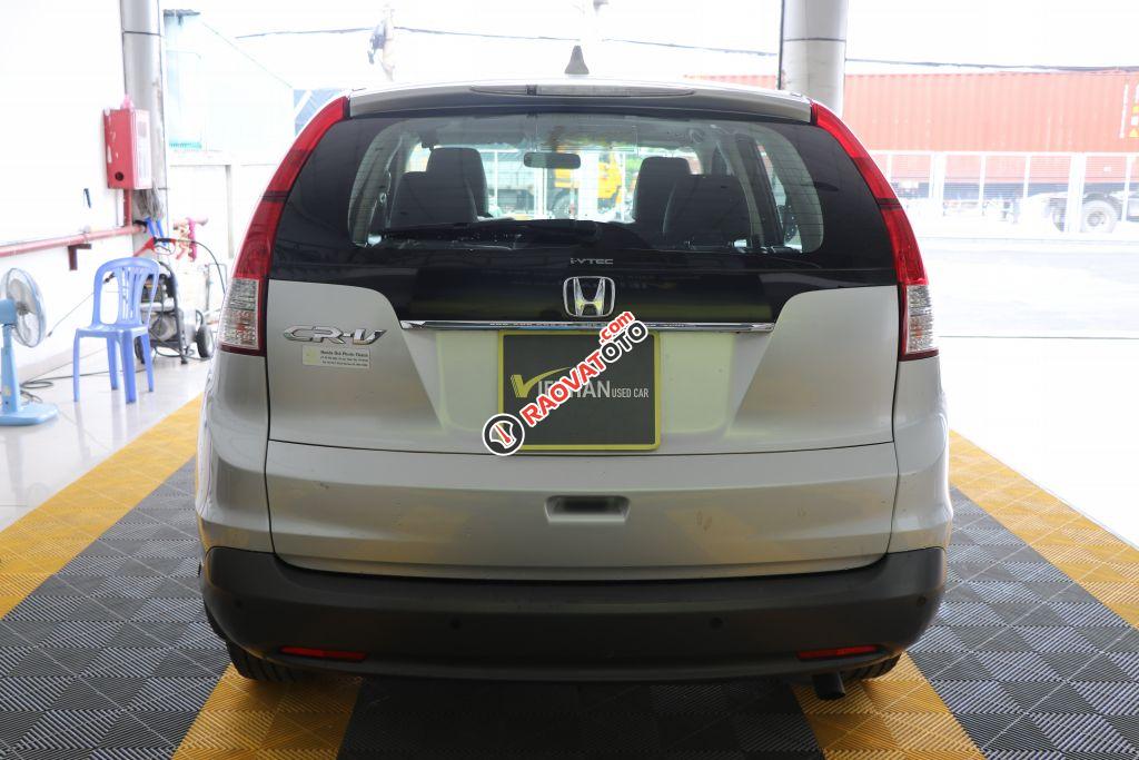 Cần bán Honda CR V 2.4AT năm 2014, màu bạc -4