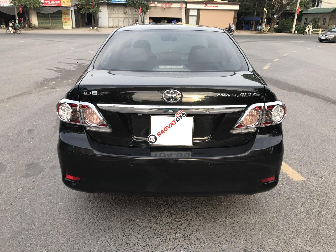 Bán Toyota Corolla altis 1.8G sản xuất năm 2011, màu đen, 1 chủ xe xuất sắc-0