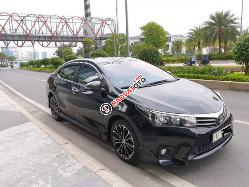 Bán xe cũ Toyota Corolla altis 2.0V đời 2015, màu đen-4