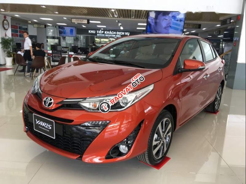 Bán Toyota Yaris 1.5G 2018, nhập khẩu Thái, ưu đãi hấp dẫn-1