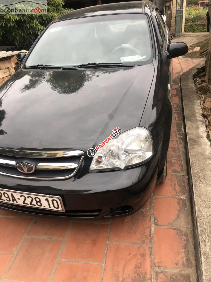 Bán Daewoo Lacetti EX đời 2011, màu đen chính chủ, 225 triệu-0