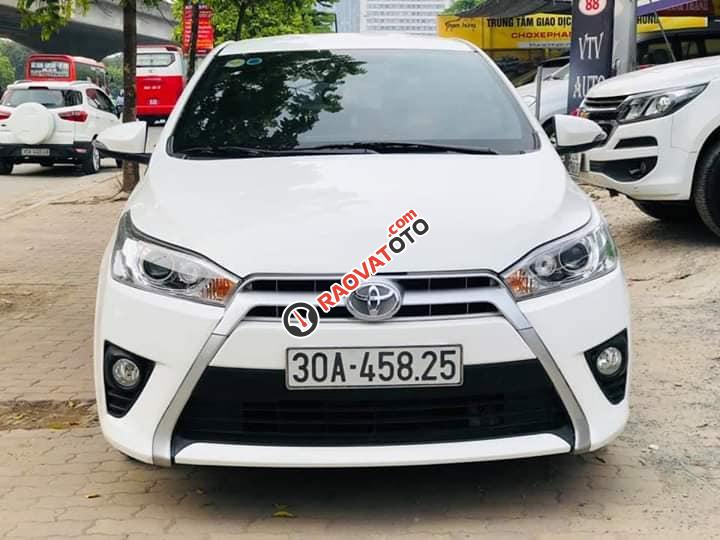 Bán Toyota Yaris G sản xuất 2014, màu trắng, xe nhập-2