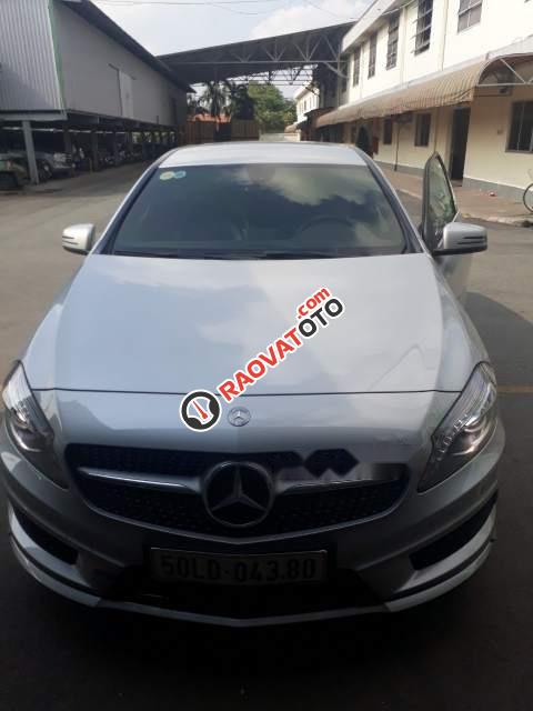 Bán Mercedes A250 AMG năm sản xuất 2014, màu bạc, nhập khẩu-0