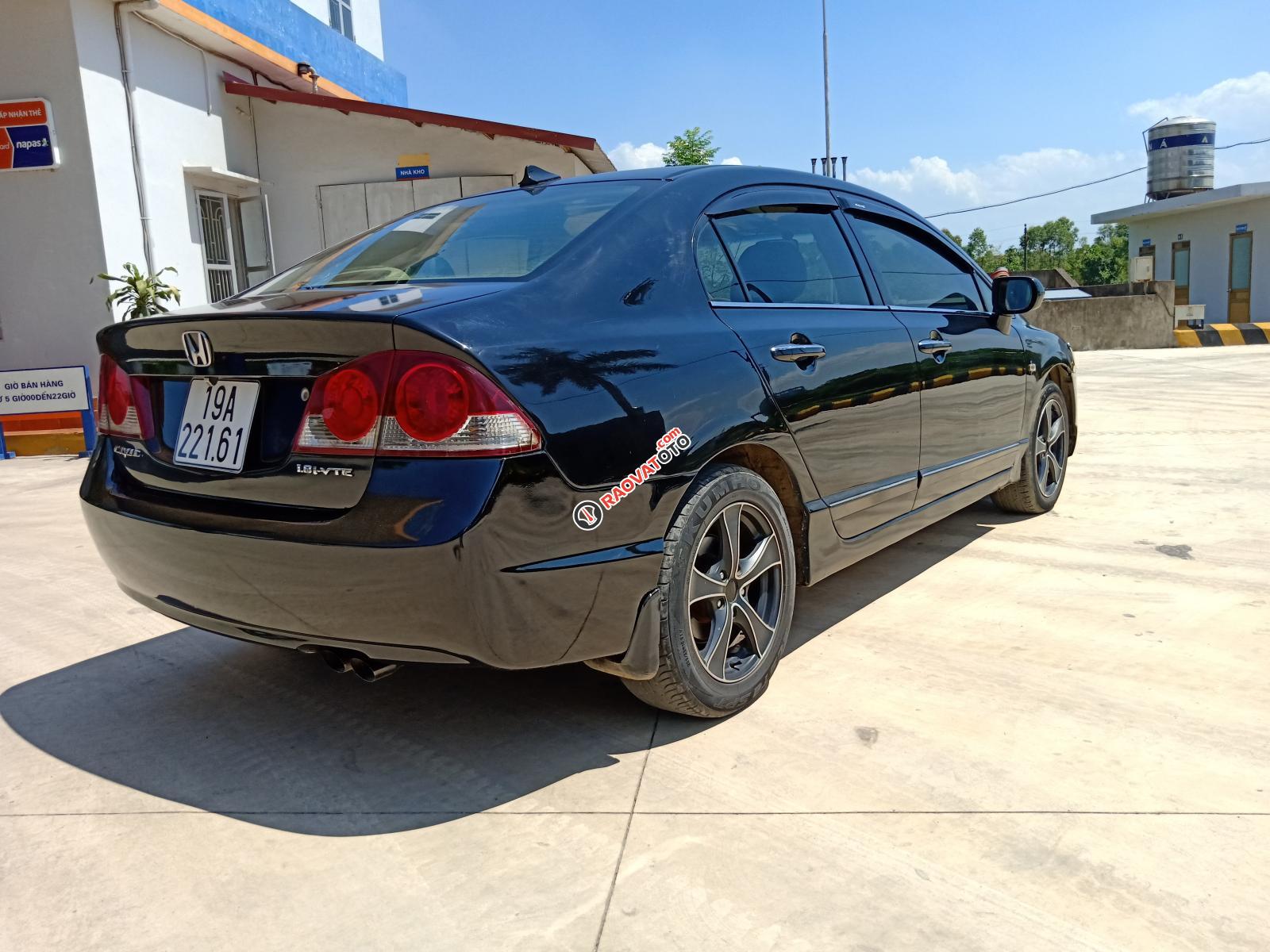 Bán ô tô Honda Civic AT sản xuất năm 2007, màu đen-1