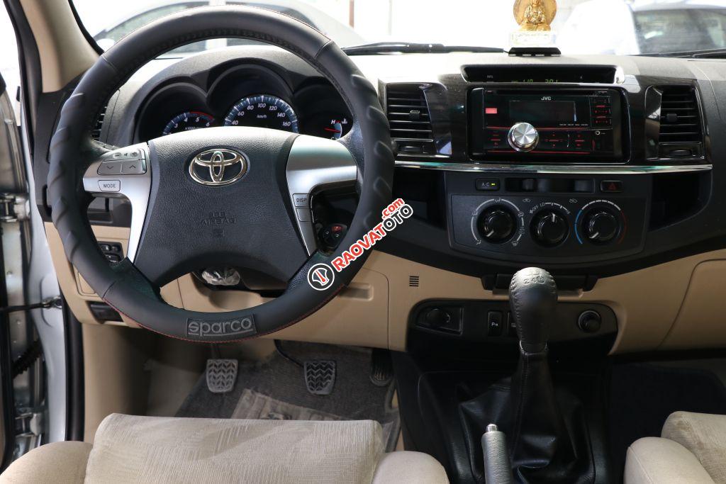 Bán xe Toyota Fortuner G2.5MT đời 2016, màu bạc giá cạnh tranh-8