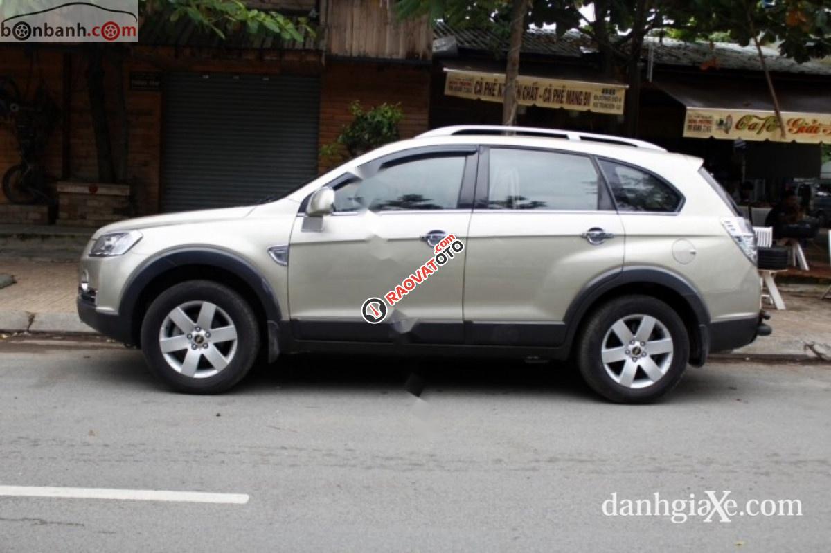 Cần bán gấp Chevrolet Captiva maxx LTZ 2009, màu bạc số tự động-3