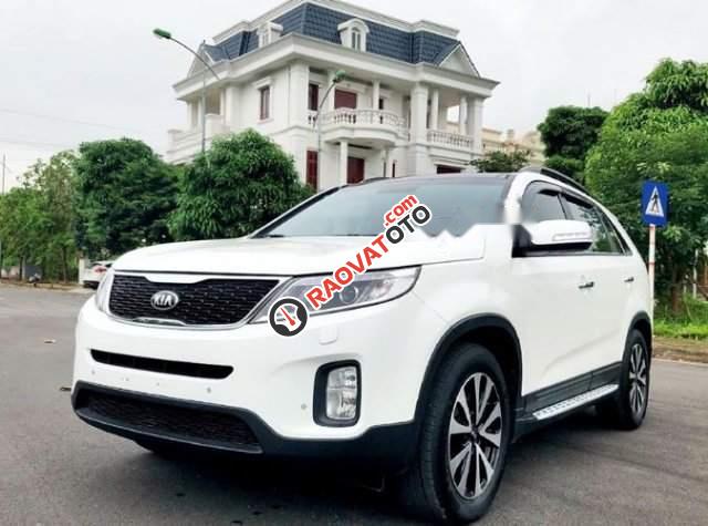 Bán Kia Sorento 2.4 GATH đời 2016, màu trắng giá cạnh tranh-1