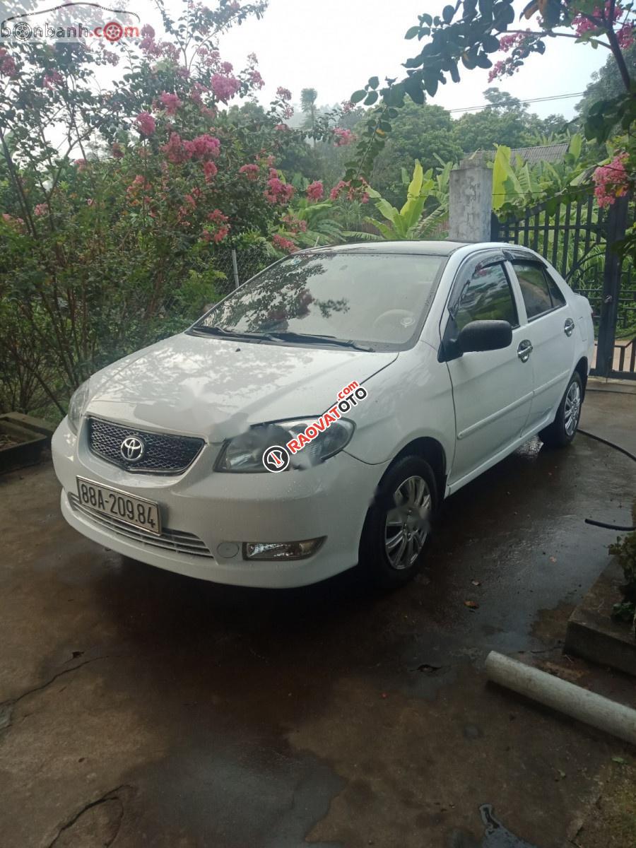 Cần bán Toyota Vios G 2003, màu trắng, nhập khẩu giá cạnh tranh-1