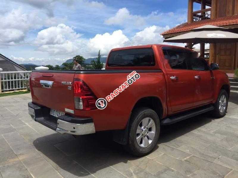 Cần bán lại xe Toyota Hilux G sản xuất 2016, màu đỏ, nhập khẩu nguyên chiếc xe gia đình, 660 triệu-1