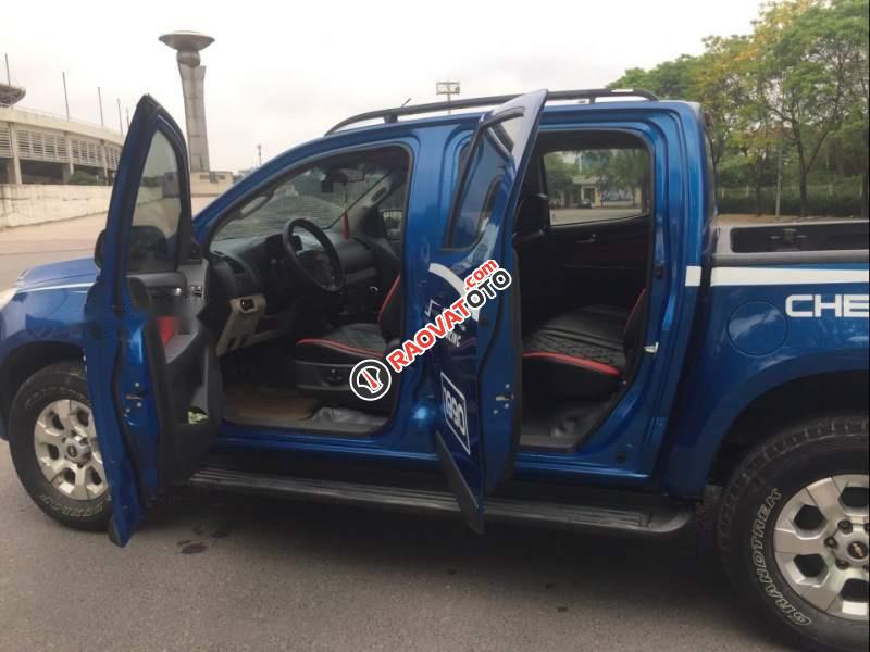 Bán Chevrolet Colorado sản xuất năm 2014, màu xanh lam, xe nhập-2