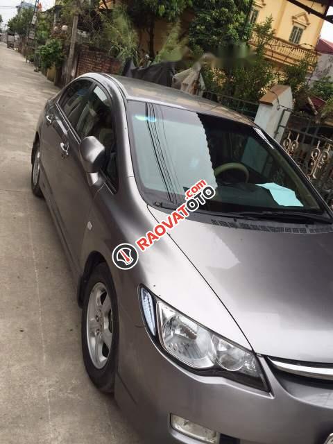 Bán Honda Civic MT đời 2007, màu xám, xe nhập, chính chủ-4