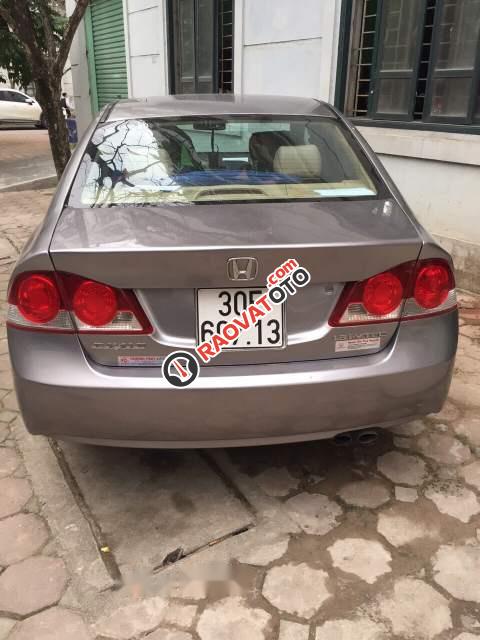 Bán Honda Civic MT đời 2007, màu xám, xe nhập, chính chủ-2