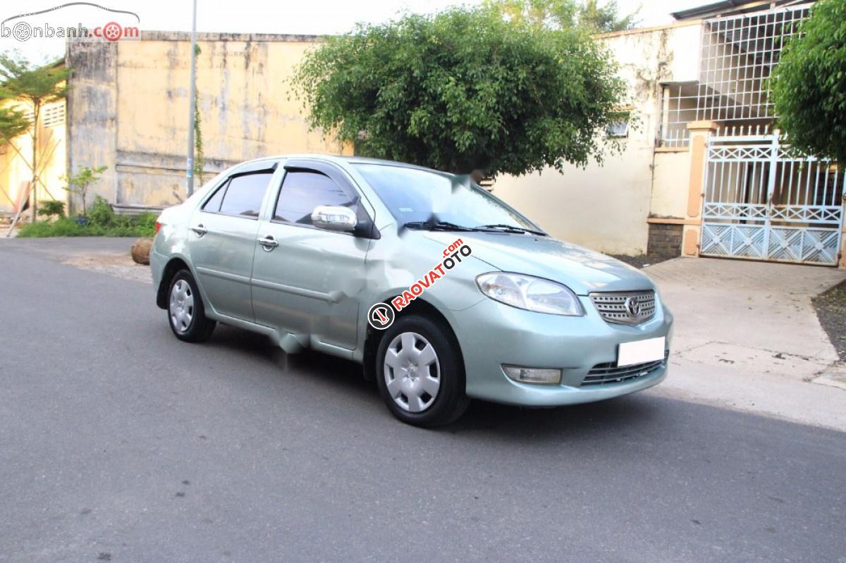 Cần bán Toyota Vios G đời 2003, màu xanh lam, giá tốt-0