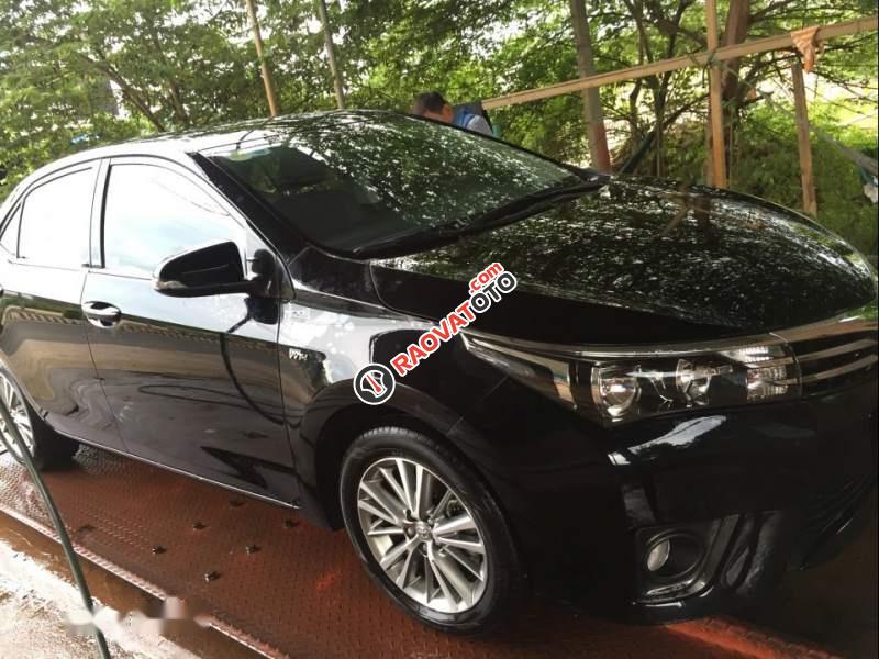 Bán Toyota Corolla altis 1.8G sản xuất 2015, màu đen, nhập khẩu-0